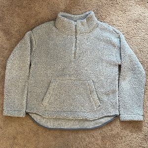 Old Navy - Large/Tall Cozy Sherpa Half-Zip Sweatshirt
